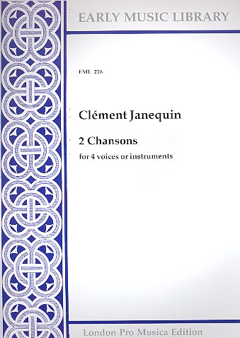 2 chansons for 4 voices or