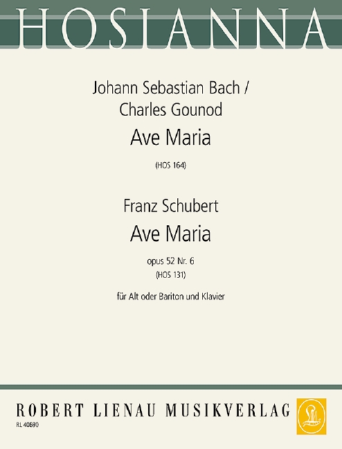 Ave Maria op.52,6 (Schubert) / Ave Maria (Bach/Gounod)