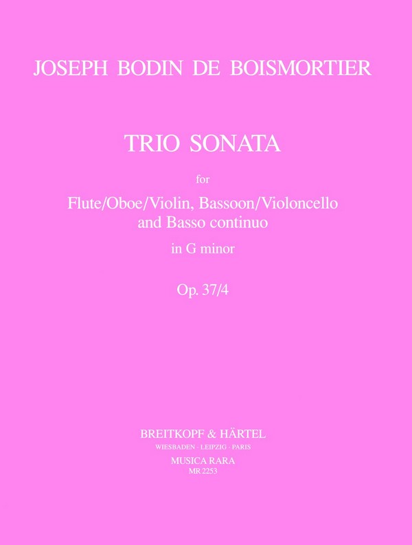 Triosonate g-Moll op.37,4