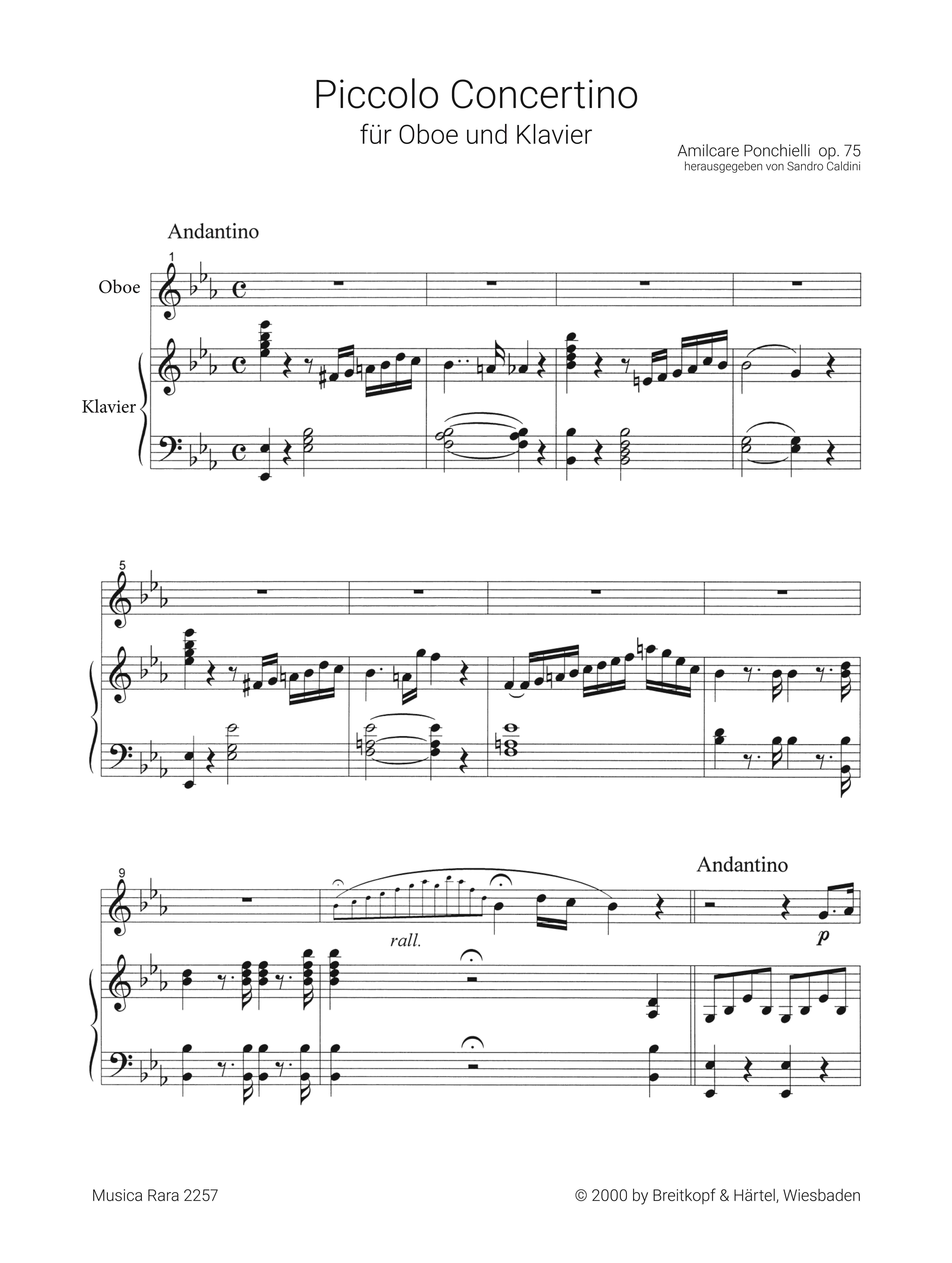 Piccolo concertino op.75