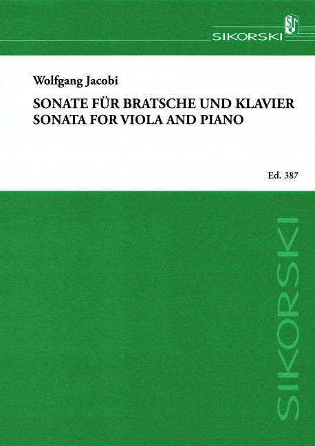 Sonate für Viola und Klavier