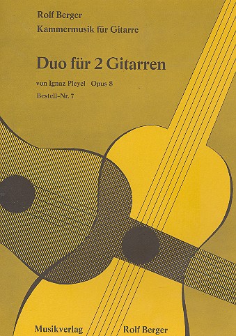 Duo für 2 Violinen für 2 Gitarren