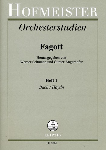 Orchesterstudien Band 1: Bach und Haydn