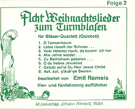 8 Weihnachtslieder zum Turmblasen