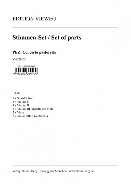 Concerto pastorella