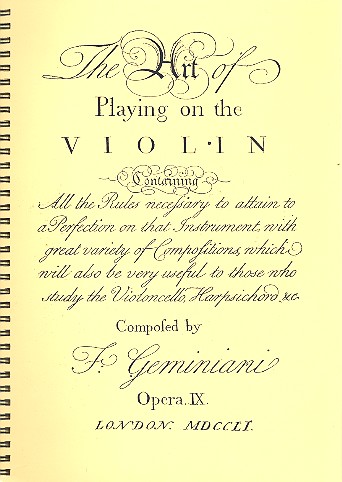 The Art of Playing the Violin