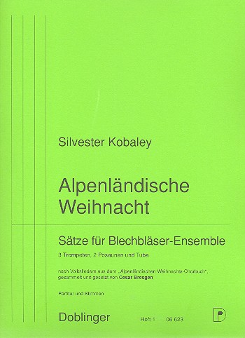 Alpenländische Weihnacht Band 1 Sätze