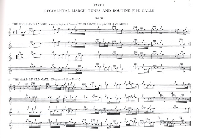 Standard Settings of Pipe Music vol.1