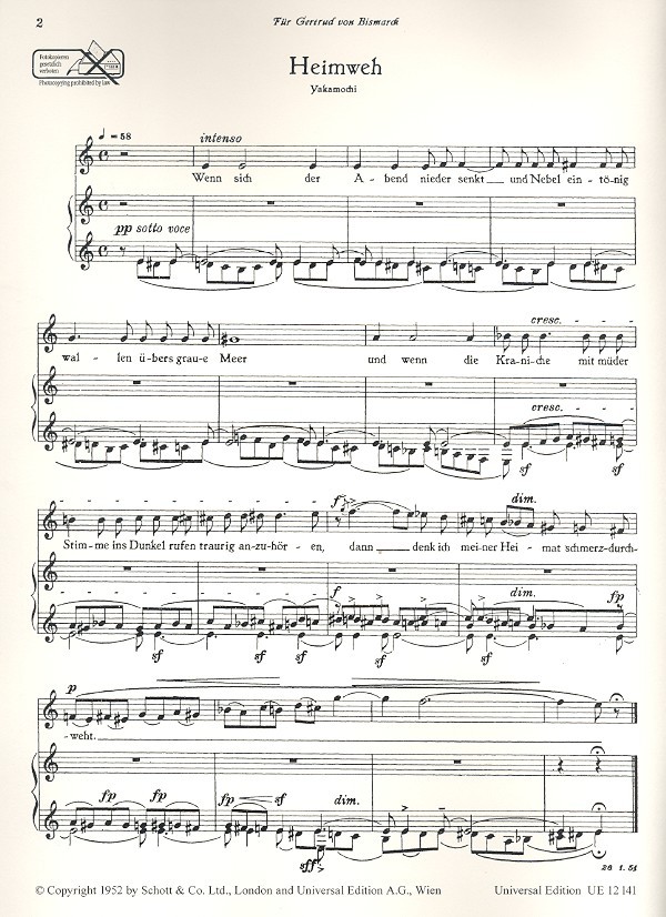 Japanische Blätter op.15
