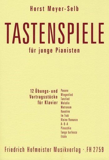 Tastenspiele für junge Pianisten