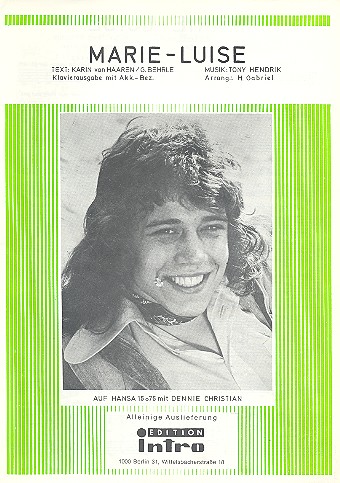Marie-Luise: Einzelausgabe