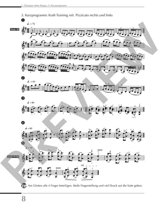 Violintechnik intensiv Band 3
