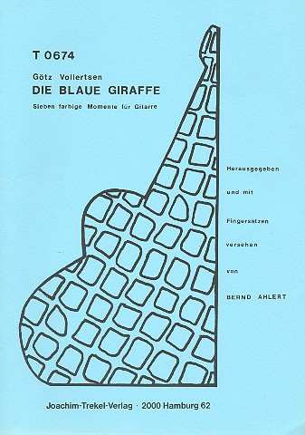 Die blaue Giraffe 7 farbige Momente