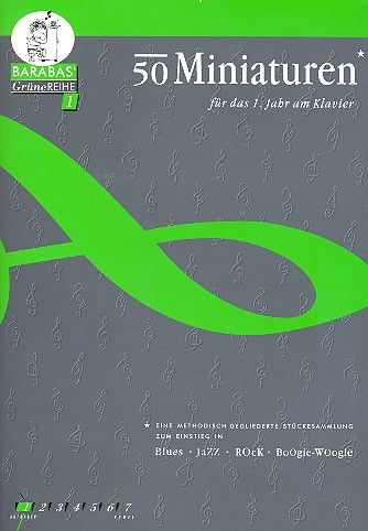 50 Miniaturen für das erste Jahr am Klavier