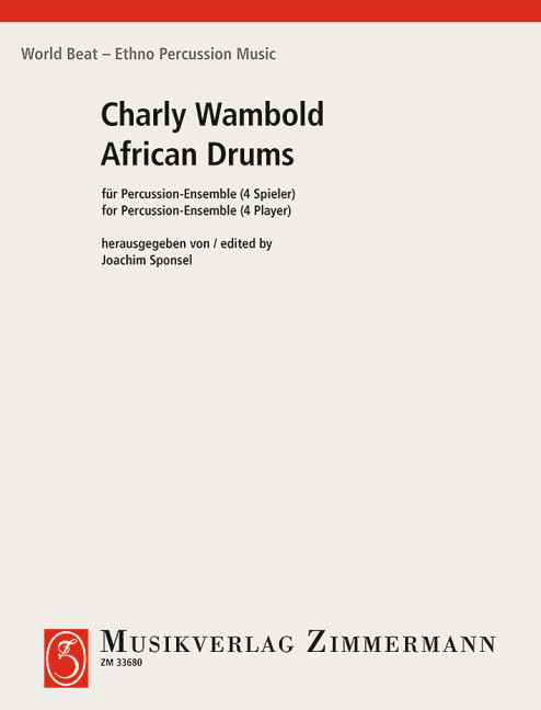 African Drums für Percussion-