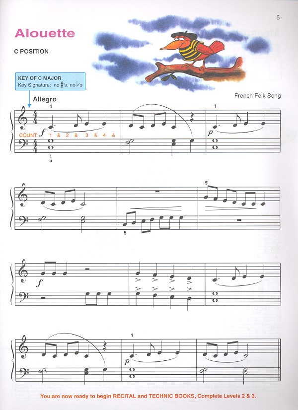 Piano Lesson Book Levels 2-3