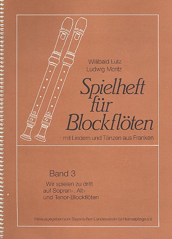 Spielheft für Blockflöten Band 3