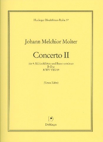 Konzert B-Dur MWV8,19 für