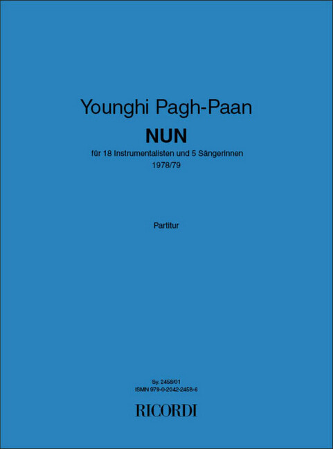 NUN FUER 18 INSTRUMENTALISTEN UND