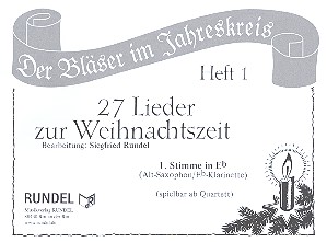 27 Lieder zur Weihnachtszeit Band 1