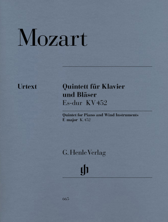 Quintett Es-Dur KV452 für Klavier,