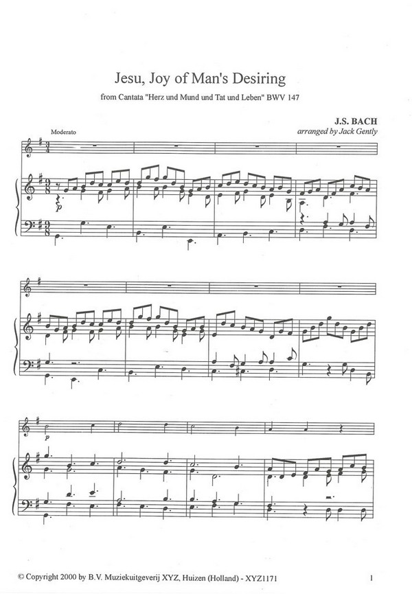 Jesu Joy of Man's Desiring