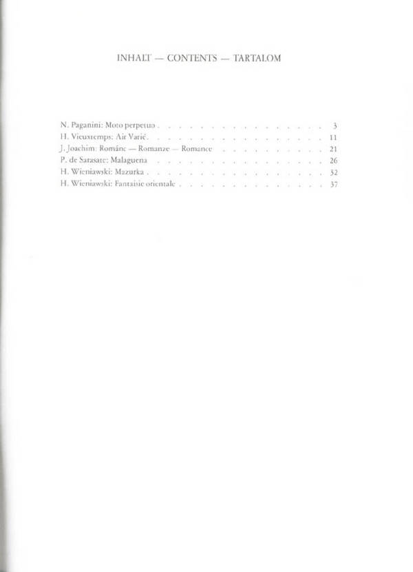 300 Jahre Violinmusik Violinvirtuosen