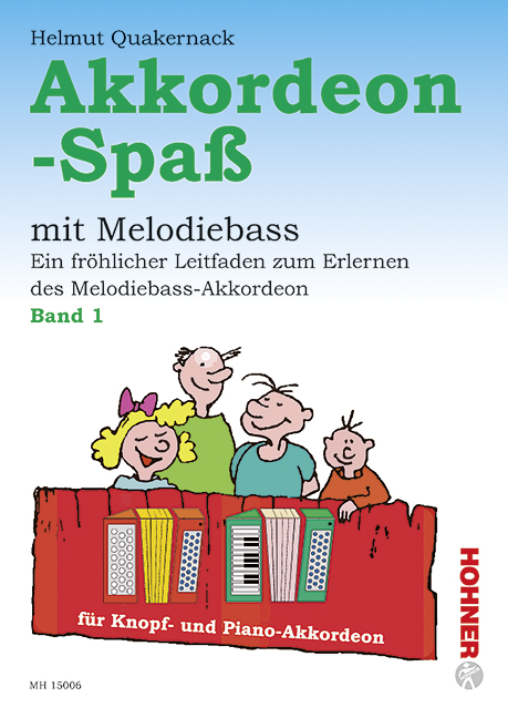 Akkordeonspaß mit Melodiebaß Band 1