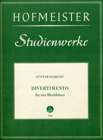 Divertimento für 3 Trompeten und Posaune