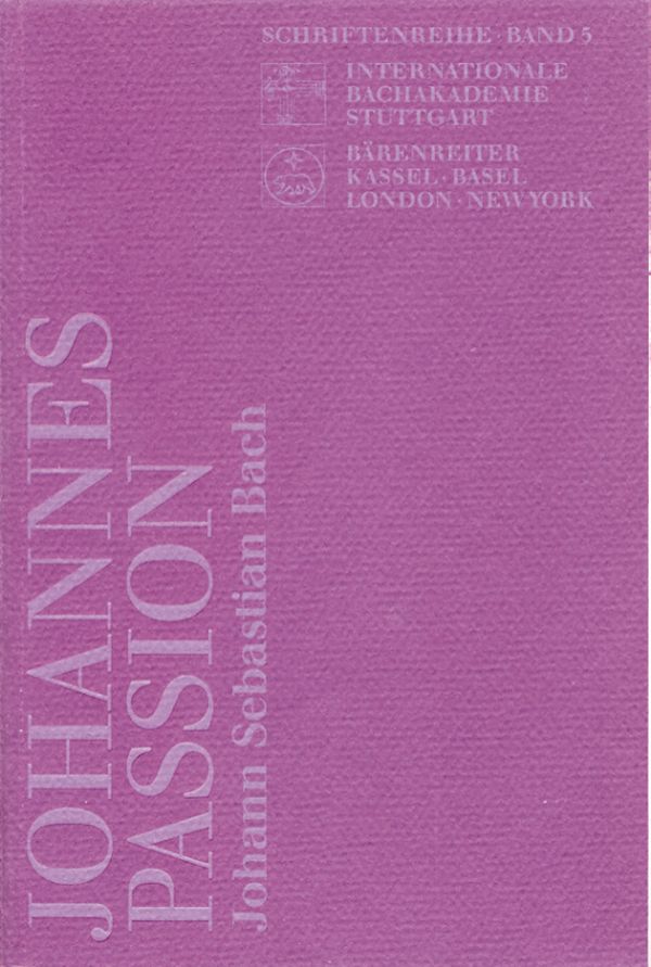 Johann Sebastian Bach Johannes-