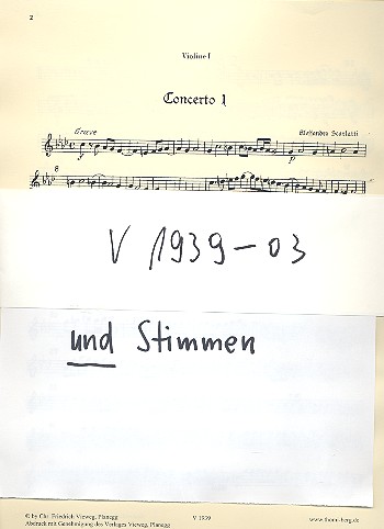 Concerti grossi Nr.1 und Nr.2