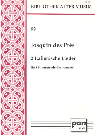 2 italienische Lieder für