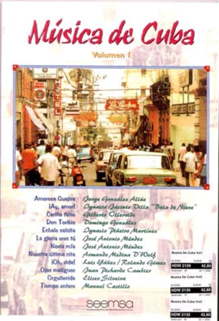 Musica de Cuba vol.1: Album für