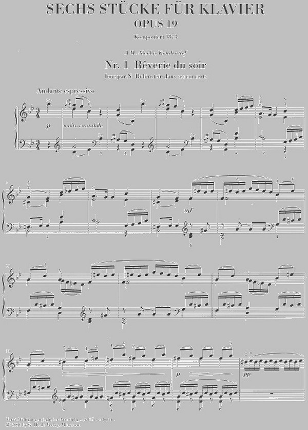 6 Stücke op.19