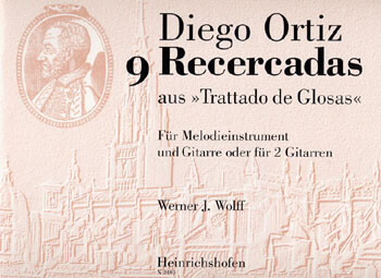 9 recercadas aus trattado de glosas für Melodieinstrument und Gitarr