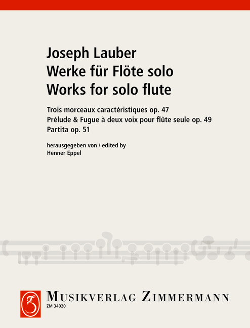 Werke für Flöte solo