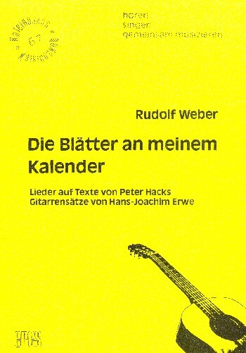 Die Blätter an meinem Kalender