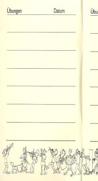 Musik-Aufgabenheft