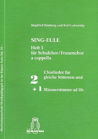 Sing-Eule Band 3 für Schulchor (Frauenchor)