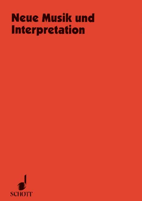 Neue Musik und Interpretation Band 35