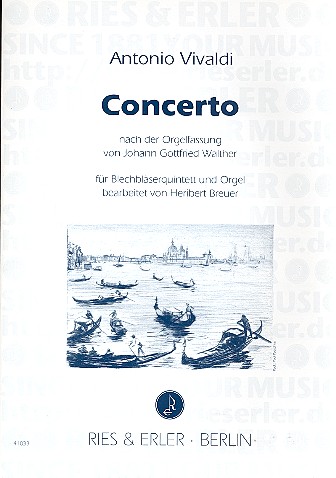 Concerto nach der Orgelfassung von J.G. Walther 