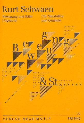 Bewegung und Stille für Mandoline