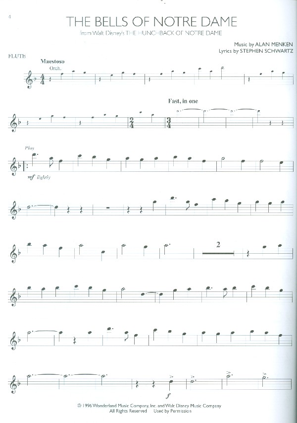 Disney Solos (+Online Audio Access ): for flute