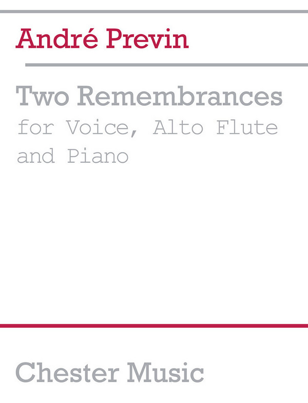2 REMEMBRANCES FOR VOICE,
