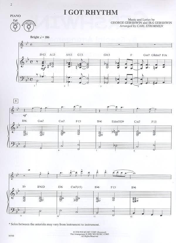 Gershwin by special Arrangement: