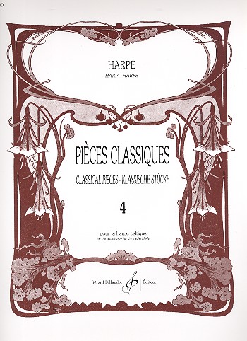 Pièces classiques vol.4 pour la harpe