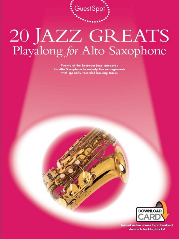 20 Jazz Greats (+Online Audio):