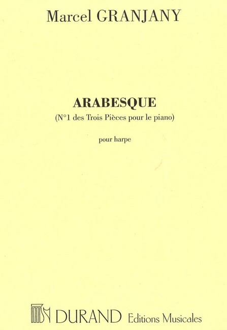 Arabesque de 3 pièces pour le