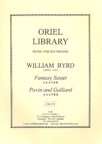 Fantasy Sextet for 6 recorders