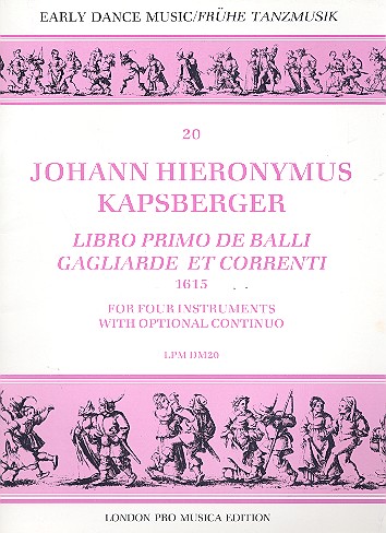 Libro primo de balli gagliarde et correnti